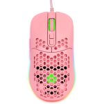 Mouse Gamer Vinik VX Gaming Void Rosa com LED RGB - MGV120R