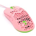 Mouse Gamer Vinik VX Gaming Void Rosa com LED RGB - MGV120R