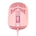 Mouse Gamer Vinik VX Gaming Void Rosa com LED RGB - MGV120R