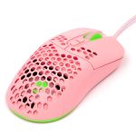 Mouse Gamer Vinik VX Gaming Void Rosa com LED RGB - MGV120R