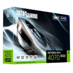 Placa de Vídeo Zotac NVIDIA GeForce RTX 4070 Super Trinity 12GB GDDR6X - ZT-D40720D-10P