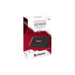 SSD Externo Portátil Kingston XS1000 1TB USB 3.2 Type-A Leitura 1050MB/s Gravação 1050MB/s - SXS1000/1000G