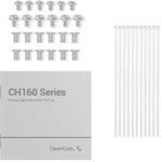 Gabinete Gamer DeepCool CH160 Mini Tower Branco - R-CH160-WHNGI0-G-1