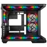 Gabinete Gamer Redragon Wideload Extreme Vidro Curvo Mid Tower Preto - CA-605B