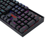 Teclado Mecânico Gamer Redragon Mitra RGB Preto Switch Azul ABNT2 - K551RGB-1 (PT-BLUE)