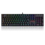 Teclado Mecânico Gamer Redragon Mitra RGB Preto Switch Azul ABNT2 - K551RGB-1 (PT-BLUE)