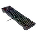 Teclado Mecânico Gamer Redragon Mitra RGB Preto Switch Azul ABNT2 - K551RGB-1 (PT-BLUE)