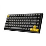 Teclado Mecânico Gamer Sem Fio Akko 3084B Plus Preto e Dourado Switch TTC Demon ANSI