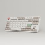 Teclado Mecânico Gamer Akko 5087S QMK 9009 Switch Gateron Pink ANSI