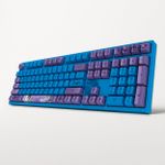Teclado Mecânico Gamer Akko Naruto Sasuke 3108 V2 Switch Akko Pink ANSI