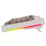 Teclado Mecânico Gamer Akko 5075S Steam Engine Switch V3 Cream Yellow Pro ABNT2