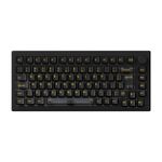 Teclado Mecânico Gamer Akko 5057S Clear Black Switch V3 Cream Black Pro ABNT2