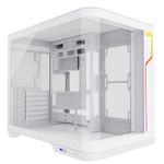 Gabinete Gamer Redragon Wideload Extreme Vidro Curvo Mid Tower Branco - CA-605W