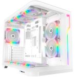 Gabinete Gamer Redragon Wideload Extreme Vidro Curvo Mid Tower Branco - CA-605W