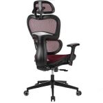 Cadeira Escritório DT3 Office Alera + Vermelha - 13944-1