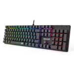 Teclado Mecânico Gamer Redragon Sindri Rainbow Switch Marrom ABNT2 - K671 (PT-BROWN)