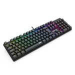 Teclado Mecânico Gamer Redragon Sindri Rainbow Switch Marrom ABNT2 - K671 (PT-BROWN)