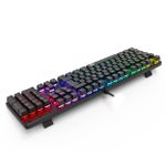 Teclado Mecânico Gamer Redragon Sindri Rainbow Switch Marrom ABNT2 - K671 (PT-BROWN)