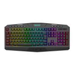 Teclado Membrana Gamer Sem Fio Redragon Harpe RGB ABNT2 - K503-KS