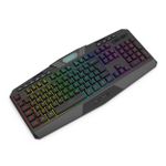 Teclado Membrana Gamer Sem Fio Redragon Harpe RGB ABNT2 - K503-KS