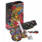 Placa de Vídeo PCYES AMD Radeon RX 570 4GB GDDR5 Low Profile Graffiti Series - PVRX570LP4GBDF