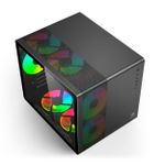 Gabinete C3Tech Aquarius Mid Tower Preto - MT-G710BK