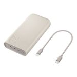 Power Bank Carregador Portátil Samsung 3x USB-C 20000mAh Carregamento Super Rápido 45W - EB-P4520XUPGBR