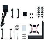 Water Cooler Lian Li Hydroshift 360TL 360mm Display LCD Preto - HSLCD36TB