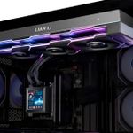 Water Cooler Lian Li Hydroshift 360TL 360mm Display LCD Preto - HSLCD36TB