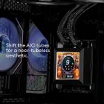 Water Cooler Lian Li Hydroshift 360S 360mm Display LCD Preto - HSLCD36SB