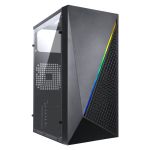 Gabinete Gamer Vinik Murk Mid Tower Preto - GGMACBK