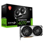 Placa de Vídeo MSI NVIDIA GeForce RTX 4070 Super Ventus 2x OC 12GB GDDR6X - 912-V513-861