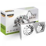 Placa de Vídeo INNO3D NVIDIA GeForce RTX 4060 Ti Twin X2 Branco 8GB GDDR6 - N406T2-08D6X-171153W