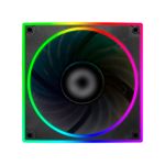 Cooler Bluecase S-LED Series 120mm RGB Preto - BFR-22RGB