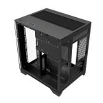 Gabinete Gamer Bluecase Soul Pro Preto Mid Tower 3 Fans RGB - BG-052BBX