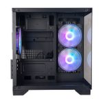 Gabinete Gamer Bluecase Soul Pro Preto Mid Tower 3 Fans RGB - BG-052BBX