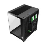 Gabinete Gamer Bluecase Soul Pro Preto Mid Tower 3 Fans RGB - BG-052BBX