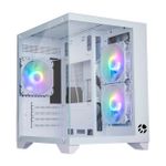 Gabinete Gamer Bluecase Soul Pro Branco Mid Tower 3 Fans RGB - BG-052WBX