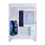 Gabinete Gamer Bluecase Soul Pro Branco Mid Tower 3 Fans RGB - BG-052WBX