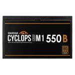 Fonte Gamdias Cyclops 550W 80+ Bronze - M1-550B