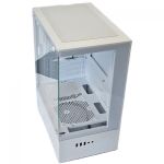 Gabinete Gamer Duex DXGW3C Mid Tower Branco c/ 3 Coolers