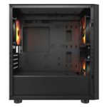 Gabinete Gamer Cougar Uniface Mini RGB Mid Tower Preto - 3855C90.0003