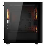 Gabinete Gamer Cougar Uniface Mini RGB Mid Tower Preto - 3855C90.0003