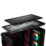 Gabinete Gamer Cougar Airface Pro RGB Mid Tower Preto - 385AD10.0003