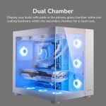 Gabinete Gamer Cougar FV150 RGB Mid Tower Branco - 385KA10.0002