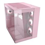 Gabinete Gamer Cougar FV150 RGB c/ 4 Fans Mid Tower Rosa - 385KA10.0005