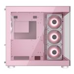 Gabinete Gamer Cougar FV150 RGB c/ 4 Fans Mid Tower Rosa - 385KA10.0005