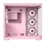 Gabinete Gamer Cougar FV150 RGB c/ 4 Fans Mid Tower Rosa - 385KA10.0005