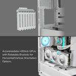 Gabinete Gamer Cougar FV270 RGB Mid Tower Branco - 3858M60.0006