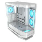 Gabinete Gamer Cougar FV270 RGB Mid Tower Branco - 3858M60.0006